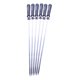 thumbnail image 1 of Brochetas de 6 piezas de material acero inoxidable de palos de, 1 of 9