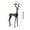 A, variant on Deer Statue for Outdoor Decor European Style Imitation Metal Stag Sculpture Antique Finish Garden Porch Entryway Home Decor(A)