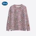 thumbnail image 3 of Suéter de cuello redondo con estampado de dibujos animados de Snoopy en color rosa para mujer, sudadera con capucha informal, holgada y bonita, 3 of 5