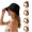 Black, variant on Beret Hat Fashionable Casual Slouchy Crinkle Patchwork Sun Wide Brim Cap for Everyday Party Wear Timeless Accessory with Versatile Seasonal Fit