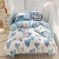 thumbnail image 1 of Juego de cama Oso Corazón Azul, 1 of 6