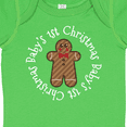 thumbnail image 4 of Inktastic Babys First Christmas Gingerbread Cookie Boys or Girls Baby Bodysuit, 4 of 5