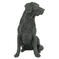 thumbnail image 2 of Design Toscano QL156176 Black Labrador Retriever Dog Garden Statue, 15 Inch, Multicolored, 2 of 4