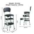 thumbnail image 5 of COSCO Stylaire Retro Chair + Step Stool with Pull-Out Steps, 5 of 9