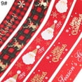 thumbnail image 2 of AMERTEER 5 Yards Christmas Gift Wrapping Ornaments Decoration Ribbon Xmas Tree Pendants, 2 of 9