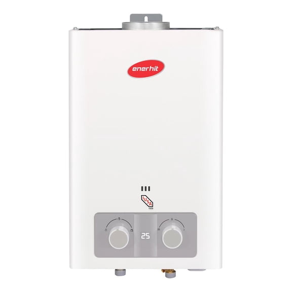 Calentador Instantáneo Enerhit 9L Gas LP Encendido Electrónico para 1.5 Servicios Baja Presión Enerhit IUSA 9 L para Gas L.P.
