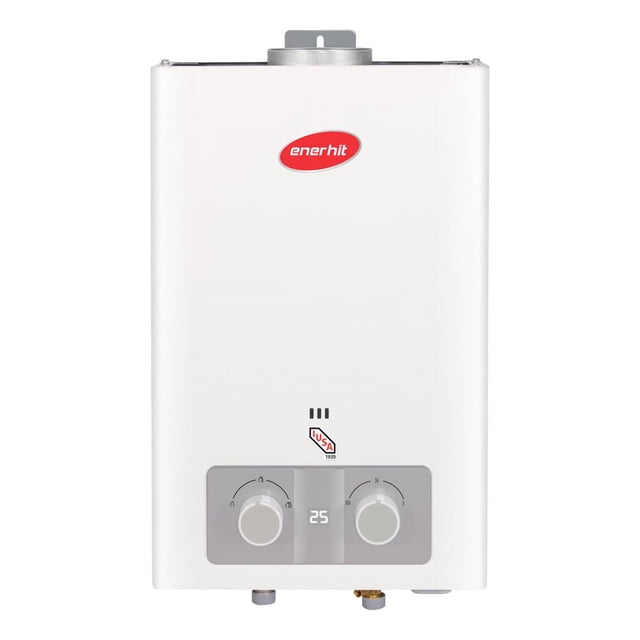 Calentador Instantáneo Enerhit 9L Gas LP Encendido Electrónico para 1.5 Servicios Baja Presión Enerhit IUSA 9 L para Gas L.P.