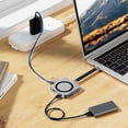 thumbnail image 2 of 8 in One USB C Hub with M.2 NVMe/SATA SSD Enclosure USB C Hub Adapter 10Gbps PD100W USB-C 3.2 for M.2 NVMe & SATA SSD, 2 of 5