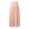 thumbnail image 4 of Women's Straight Midi Skirt - Solid Color, High-Quality Fabric - Versatile for Daily Outings, Spring/Summer/Fall, 4 of 4