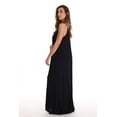 thumbnail image 2 of Riviera Sun Womens Tie-Dye Spaghetti Strap Open-Back Maxi Dress  Boho Beach Cover-Up & Casual Summer Sundress (Black, Medium), 2 of 2