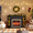 Black # Fireplace B, variant on HUJAUU 56" Corner Fireplace TV Stand with 23'' Fireplace for TVs up to 66'', LED Entertainment Center w/ USB-C, Fit Corner Space, White Brown