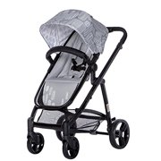Mia Moda Marisa Three-in-One Stroller, Grey