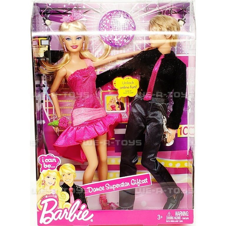 I Can BeBarbie & Ken Dance Superstar Giftset RARE 2010 I Can BeBarbie & Ken Dance Superstar Giftset RARE 2010