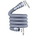 thumbnail image 3 of Flexible RV Sewer Hose Kit â Leakproof Caravan Drain Pipe, Waste Water System for Outdoor Travel, Includes Fittings (Easy Setup & Compact Storage), 3 of 8