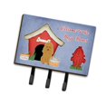 thumbnail image 1 of Carolines Treasures BB2823TH68 Dog House Collection Poodle Tan Leash or Key Holder, 1 of 1