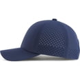 thumbnail image 3 of GFDYREE Men Quick Dry Baseball Cap Laser Cut Mesh Ball Cap Curved Brim Snapback Hat, 3 of 6