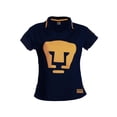 thumbnail image 1 of Jersey Pumas Retro 1980 Old School Sports Para Mujer Talla M Azul marino/dorado, 1 of 4