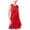red, variant on One Clothing Womens Swing Shift Dress, Blue, X-Small