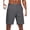 Grey, variant on PULI Men's Golf Shorts 10" Inseam Lightweight Quick Dry Stretch Waterproof Hybrid Shorts with Pockets for Golf, Hiking, Work and Casual Wea