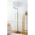 thumbnail image 2 of SAFAVIEH Nadia 64.25 in. H Solid Glam Floor Lamp, Gold/Off-White Shade, 2 of 7