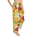 thumbnail image 2 of Kll Womens Bees Honeycomb Print Pajama Pants Soft Pajama Bottoms For Women Cozy Lounge Pants, 2 of 9