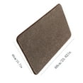 thumbnail image 5 of sruoe Bath Rugs, Bath Mats for Bathroom Floor, Bathroom Rugs, Non Slip WaterAbsorbent Stain Resistant Bath Mats, Cloth Mat, Bathroom Door Mat Household Use, Brown, 5 of 5