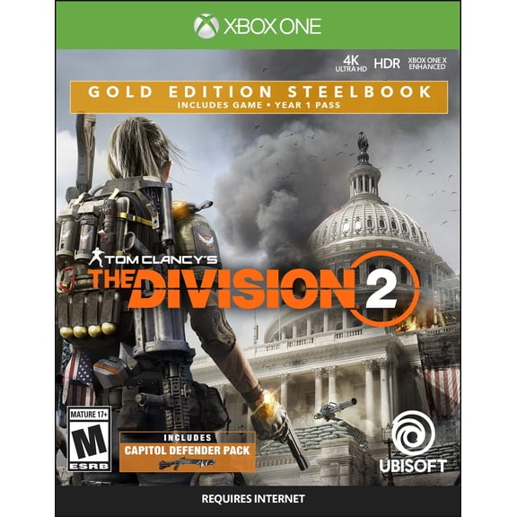 Tom Clancy's The Division 2 - Xbox One Gold Steelbook Edition