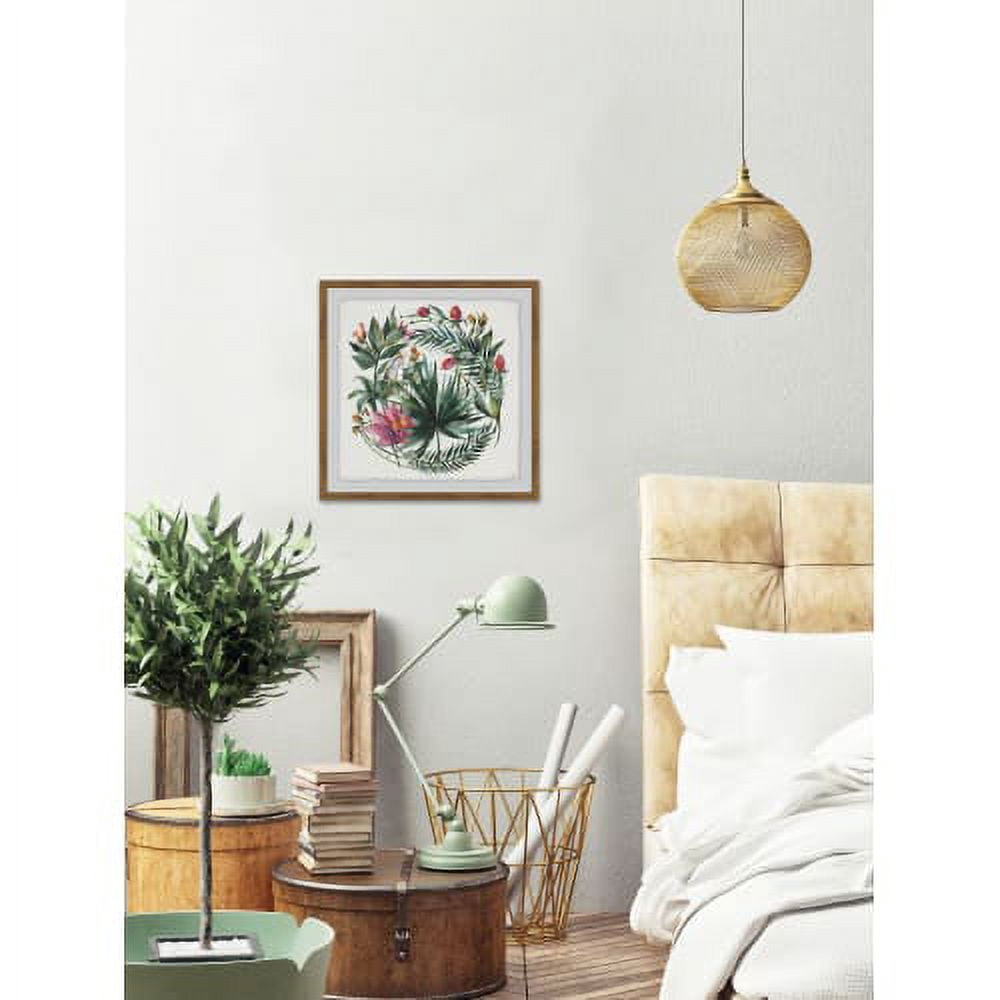 Fanciful Foliage Framed Painting Print