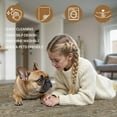 thumbnail image 5 of Washable Rug 8x10 Area Rug for Living Room Bedroom Dining, Washable Vintage Print Carpet, Ultra-Thin Chenille Low Pile Lightweight Rug with Non Slip Backing, Warm Taupe, 5 of 7