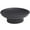 Black Wide Solid Round 16" x 16" x 6", variant on DecMode 16" Round Wide Black Ceramic Decorative Bowl with Elevated Base