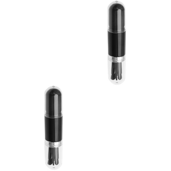 Channel Makeup Beauty Accessories Boxed Brush Brushes Black Travel Retractable 8 in