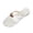 White Slippers for Women, variant on Hopeusnice Slippers for Women Mesh Materials Summer And Fall Shoes Breathable Non-Slip Closed-Toe Sandals Flat Heel Trendy Women's Slippers Soft Comfortable Walking Shoes White 39