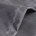 thumbnail image 5 of L & S Set of 2 - Semi Sheer Faux Silk Grommet Curtains Window Panels for Home Living Room/Bedroom - 54" by 84" Inch Long Color: Charcoal, 5 of 5