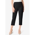 thumbnail image 2 of Roaman's Women's Plus Size Bend Over Capri Pant, 2 of 5