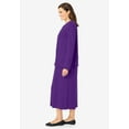 thumbnail image 3 of Woman Within Plus Size Lettuce Trim Knit Jacket Dress, 3 of 4