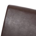 thumbnail image 4 of Noble House Monita Faux Leather Dining Chairs, Set of 6, Dark Brown, Espresso, 4 of 8