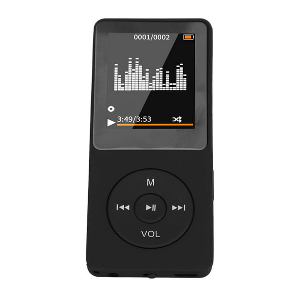 Reproductor MP3 MP4 Inalámbrico, Sonido HD Sin Pérdidas, Práctico Reproductor ABS MP3 MP4 Para Vídeos Musicales