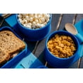 thumbnail image 2 of Silipint Silicone Go Go Bowl Set with Attached Lids, BPA-Free Reusable Food Storage Containers, Microwave, Freezer & Dishwasher Safe, Deep Pool Color, 4-Piece Set (10 oz, 20 oz, 30 oz & Sandwich Size, 2 of 9