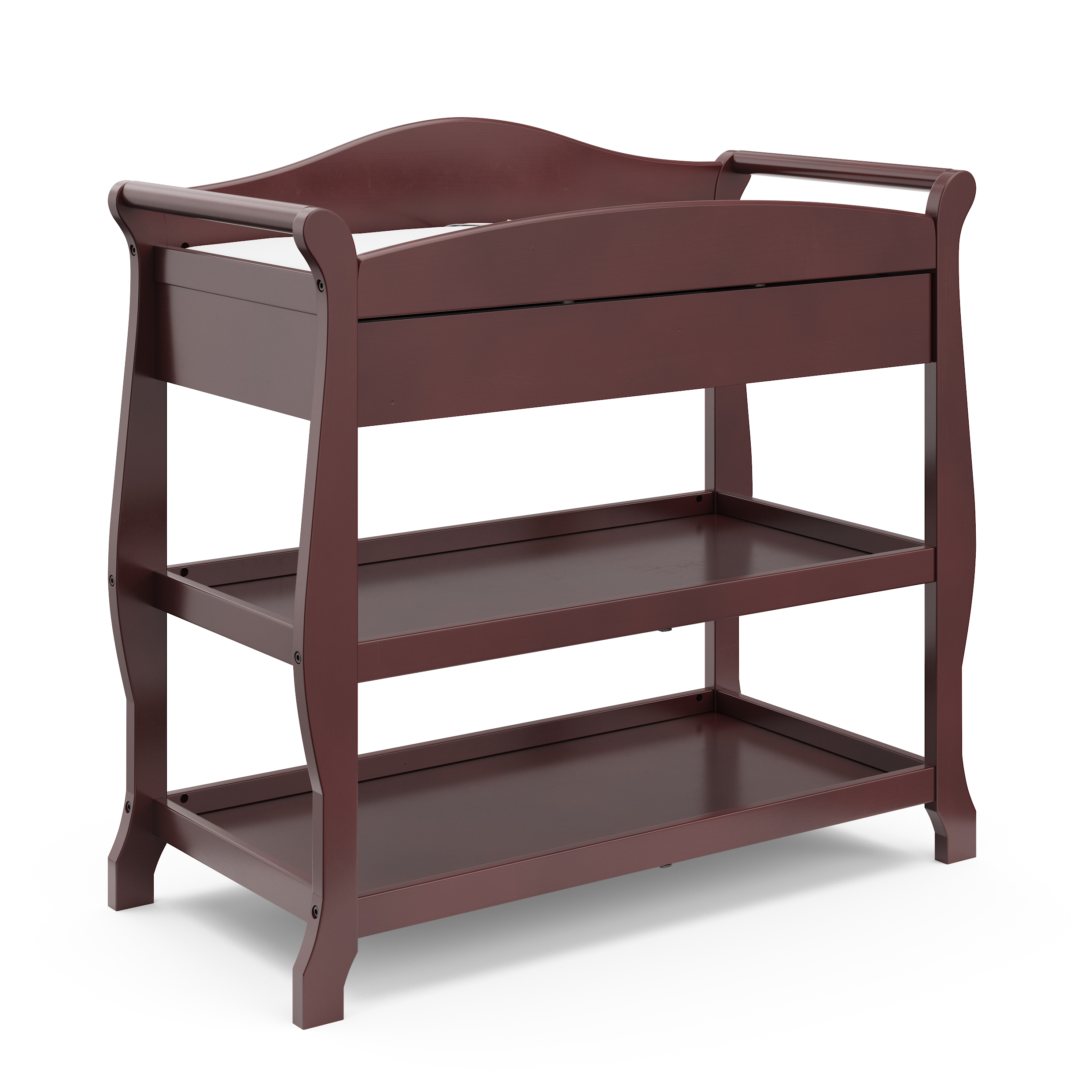 Storkcraft Aspen Changing Table with Drawer Cherry - image 3 of 9