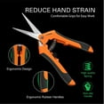 thumbnail image 6 of Elbourn 2-Pack Steel Pruning Shears Gardening Tools, Heavy Duty Scissors Tree Trimmer Hand Pruners for Yard, 6 of 7