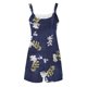 thumbnail image 4 of Puntoco Pantalones cortos deportivos para mujer Pantalones cortos casuales con estampado de tirantes para mujer Pantalones cortos con bolsillos, 4 of 5