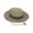 Khaki, variant on EQWLJWE Sunshade Hat Summer Sun Hat Unisex Bush Fishing Hiking Round Camouflage Cap Outddor Bucket Hat