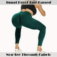 thumbnail image 3 of VASLANDA Women Scrunch Butt Leggings High Waist Yoga Pants with Pockets Tummy Control Workout Running 4 Way Stretch Yoga Leggings, 3 of 6