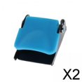 thumbnail image 1 of Hebilla de correa de patines,Correa para patines Hebilla Clip de resorte Abrazadera de cierre,Reemplazo de hebilla de correa de patines para exteriores,Patines en línea Botas Correa 2 piezas, 1 of 8