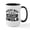White/Black Inside, variant on - World's Most Awesome Uncle Large Mug - 15 oz Ceramic Large White Novelty Mug