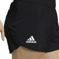 thumbnail image 3 of GL9724 Adidas Women's Sideline 21 3in Training Shorts Black/White XL, 3 of 3