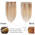 thumbnail image 5 of MY-LADY 10''-24'' 5 Clips in Human Hair Extensions Thick Real Natural Hair Pieces 100% Full Head Remy Hair 20inch #18P613 Ash Blonde & Bleach Blonde（Thin）, 5 of 8