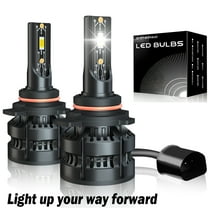 9012/HIR2 High/Low Beam For GMC Sierra 1500 2014 2015 LED Headlight Bulbs 6000K 2pcs