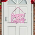 thumbnail image 3 of JeashCHAT Happy Easter Sign Bunny Eggs Felt Sign Easter Hanging Sign Happy Easter Felt Decor with Rope for Easter Garden Door Kitchen Room Decorations, 3 of 7