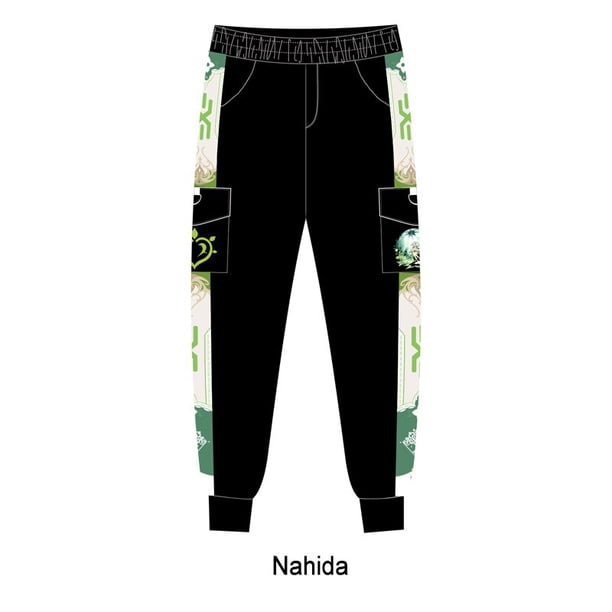 Disfraz de Anime Genshin Impact Klee Zhongli Kazuha Xiao, pantalones de chándal informales, ropa deportiva Unisex para adultos, ropa de calle informal